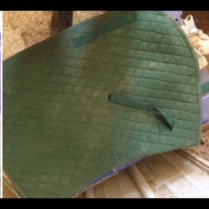 Green saddle pad all purpose